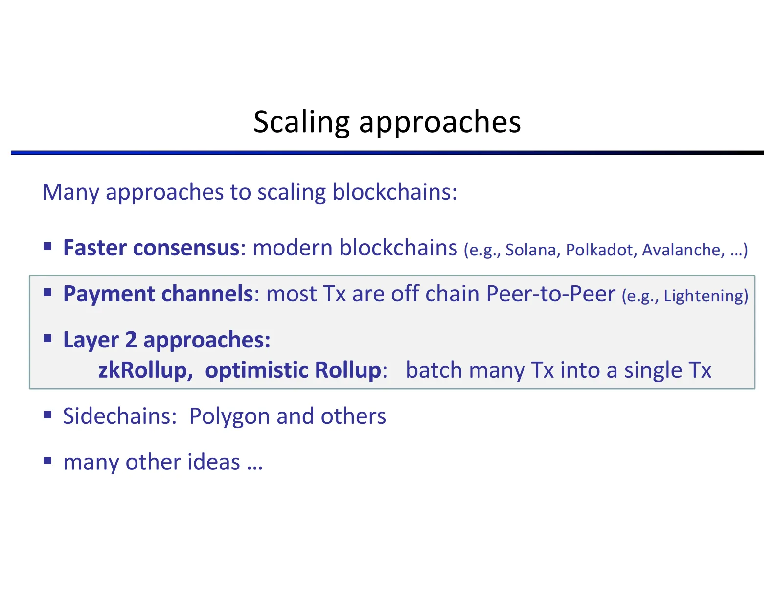 Scaling Solutions